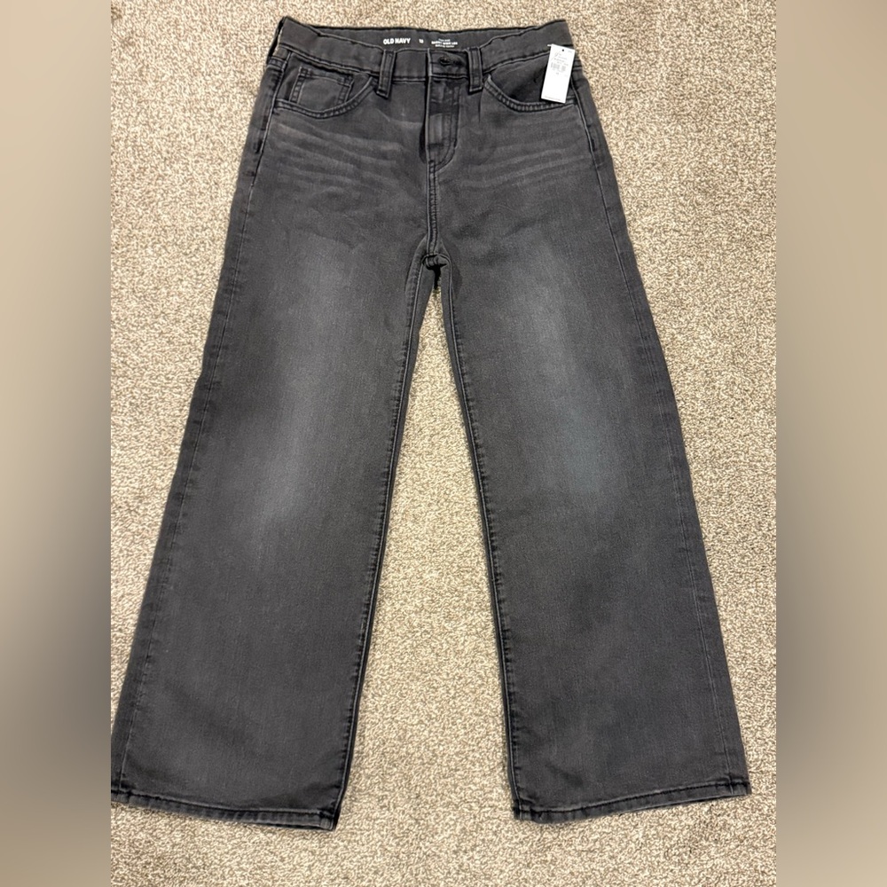 Old Navy Black Straight Leg Jeans